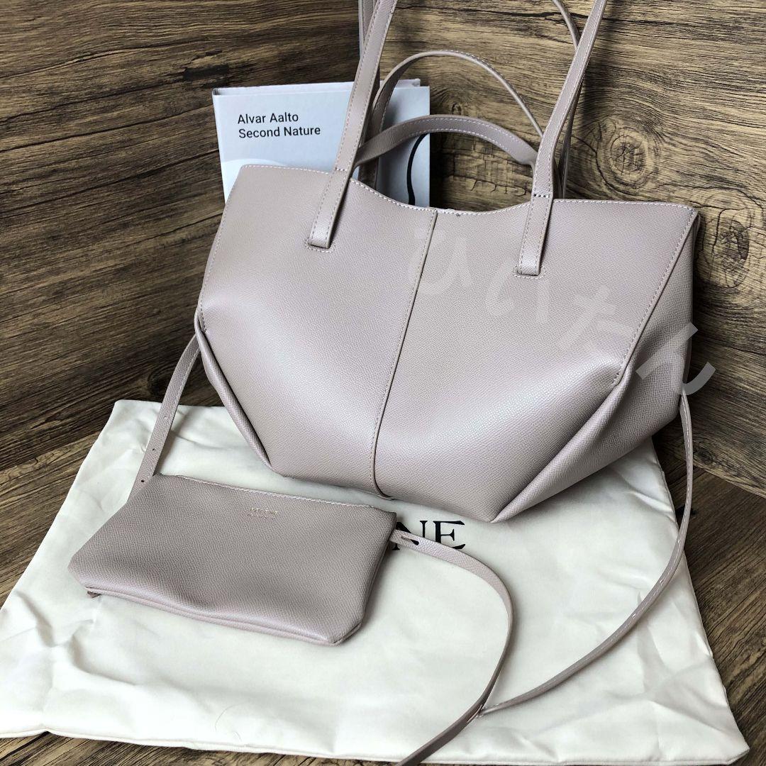 美品！POLÈNE シムミニ 2way トートバッグ ハンドバッグ