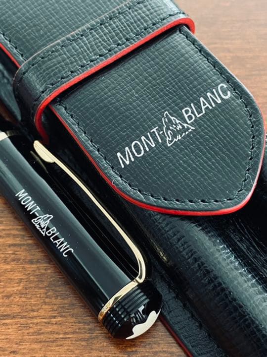 【廃番未使用限定物】モンブラン100周年　ボールペン＋専用ペンケースセット