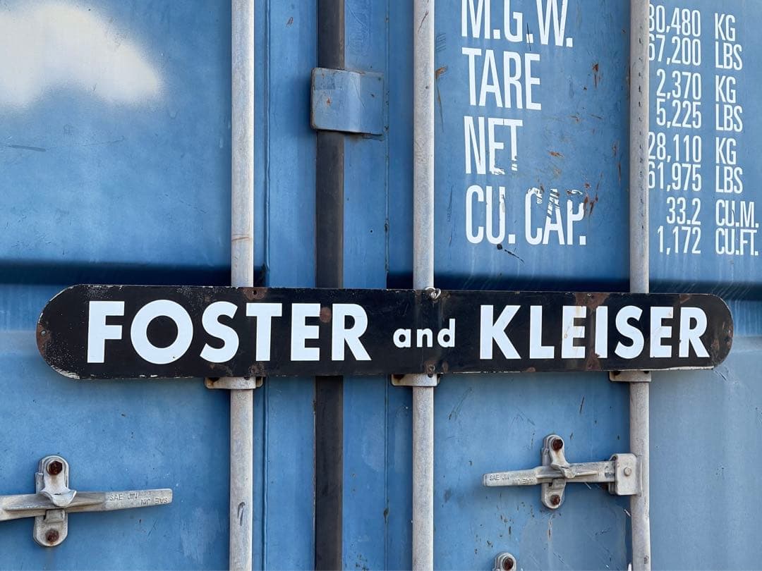 ヴィンテージサイン Foster and Kleiser フォスター&クレイザー