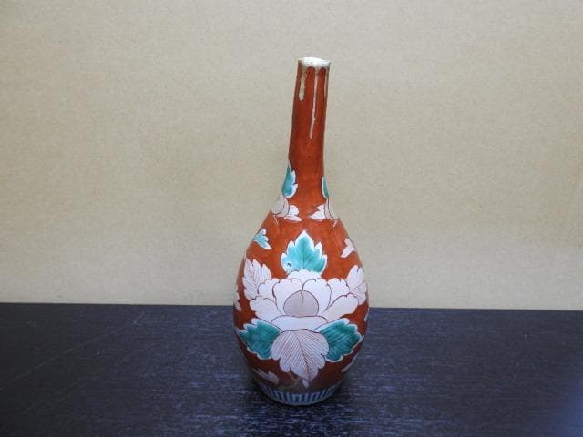 古伊万里　赤絵　徳利　MA59