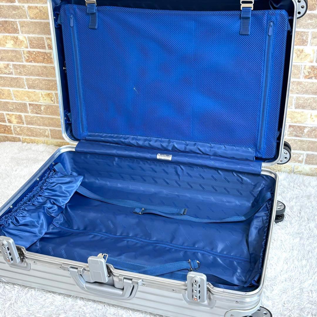 【美品】 リモワ スーツケース キャリーケース オリジナル トパーズ 82L