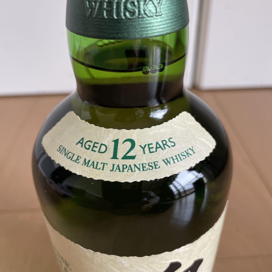 サントリー 白州 シングルモルトウイスキー 12年未開封