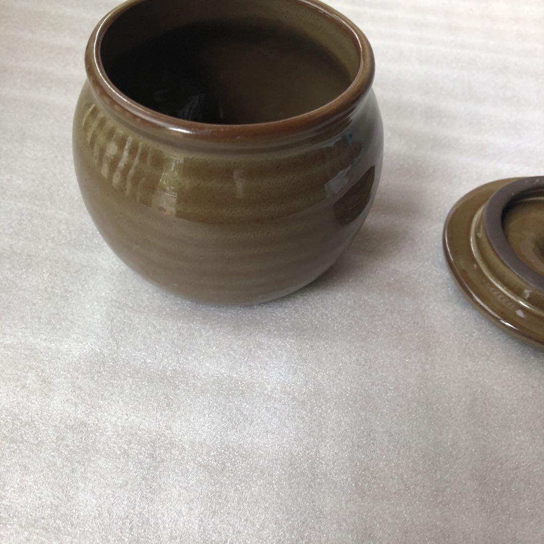 希少SENZU ドラゴンボール　仙豆の壺　蓋付き　口径7センチ　高さ6.5センチ