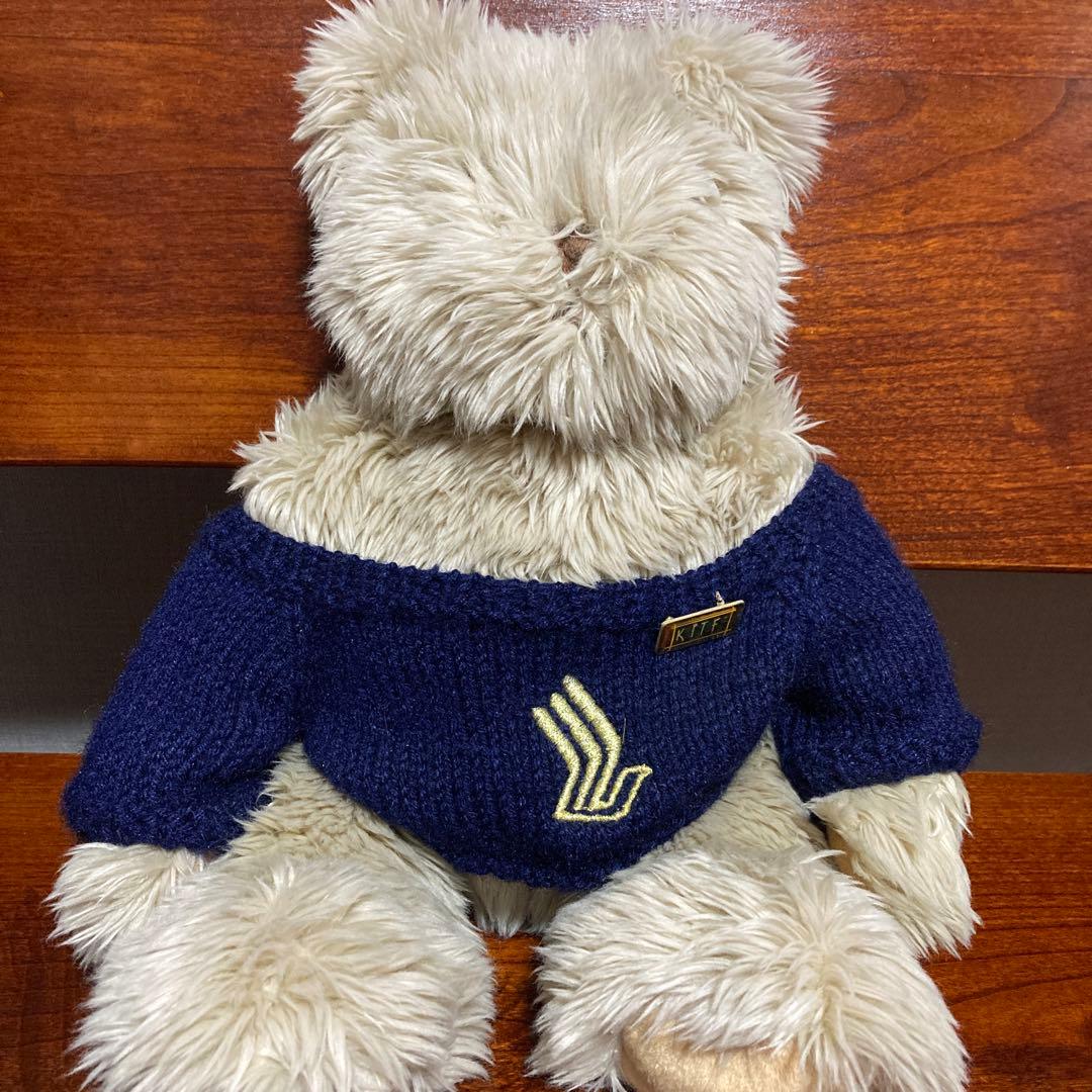 「FARM 」花柄布製ハンガー 7本セットとテディベアとスワトウハンカチセット