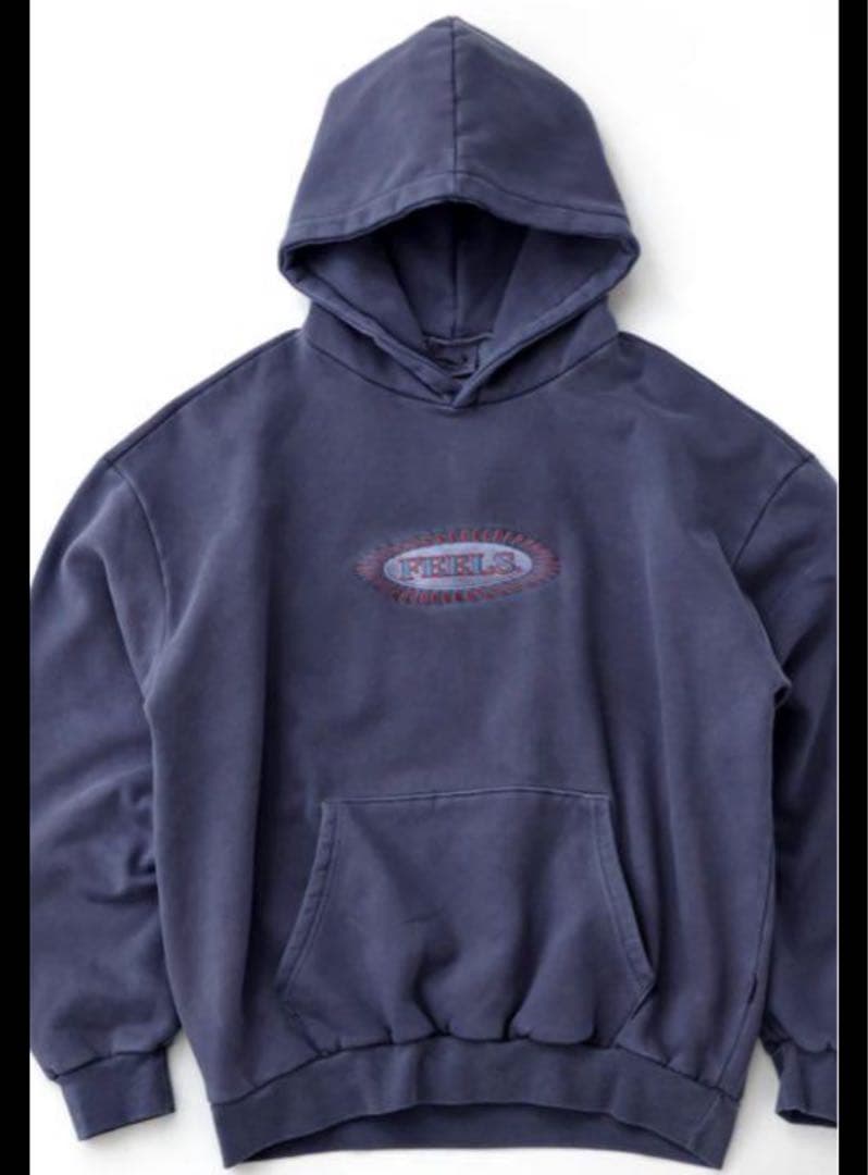 S*N様 裏起毛　Feels. 上杉柊平　ピグメントパーカー　ネイビー　本田翼着