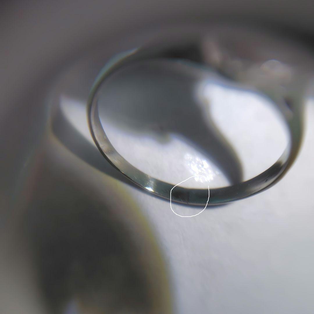 【気品漂う】K14WG グレーパール リング（8号〜9号相当）