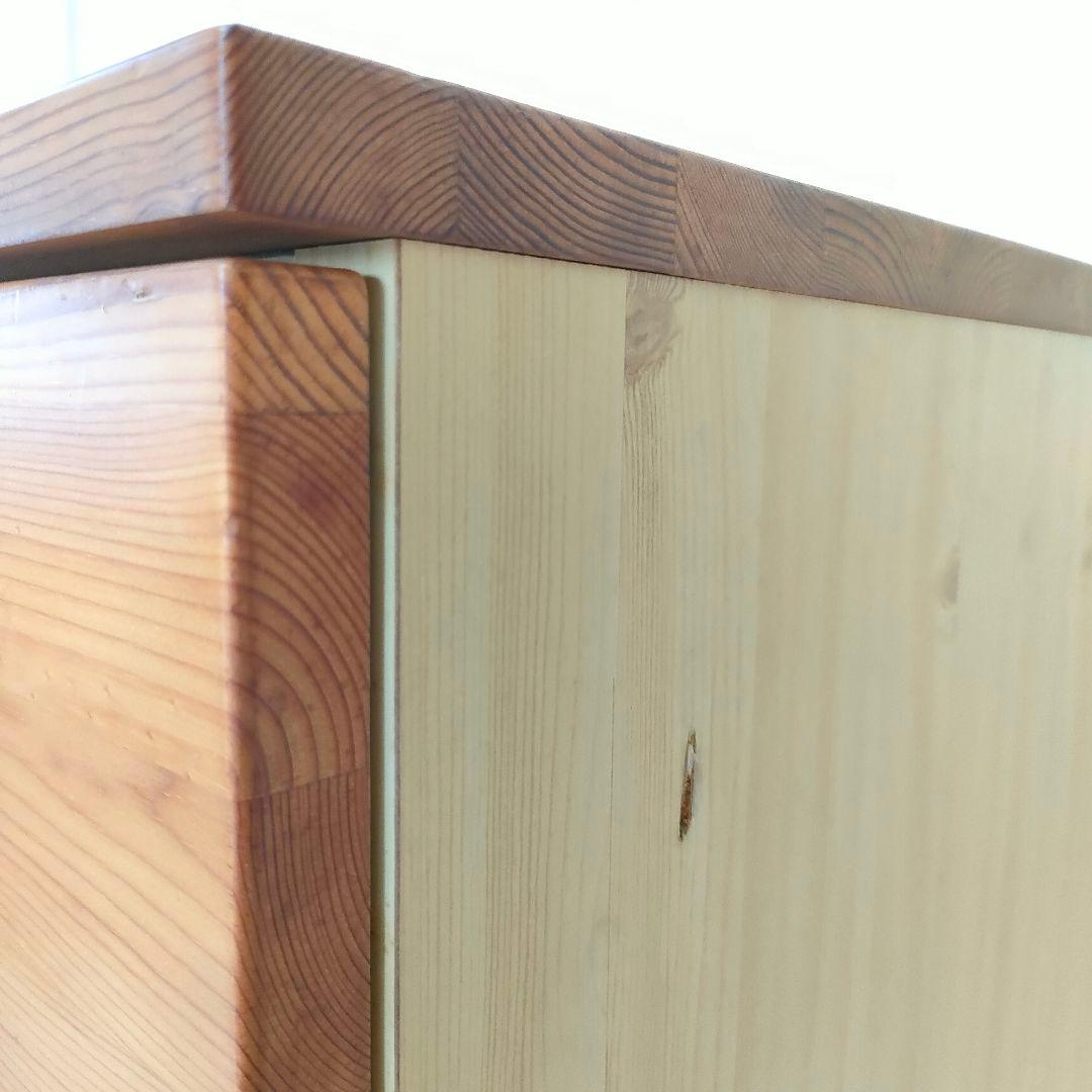 無印良品 パイン材 チェスト 4段チェスト