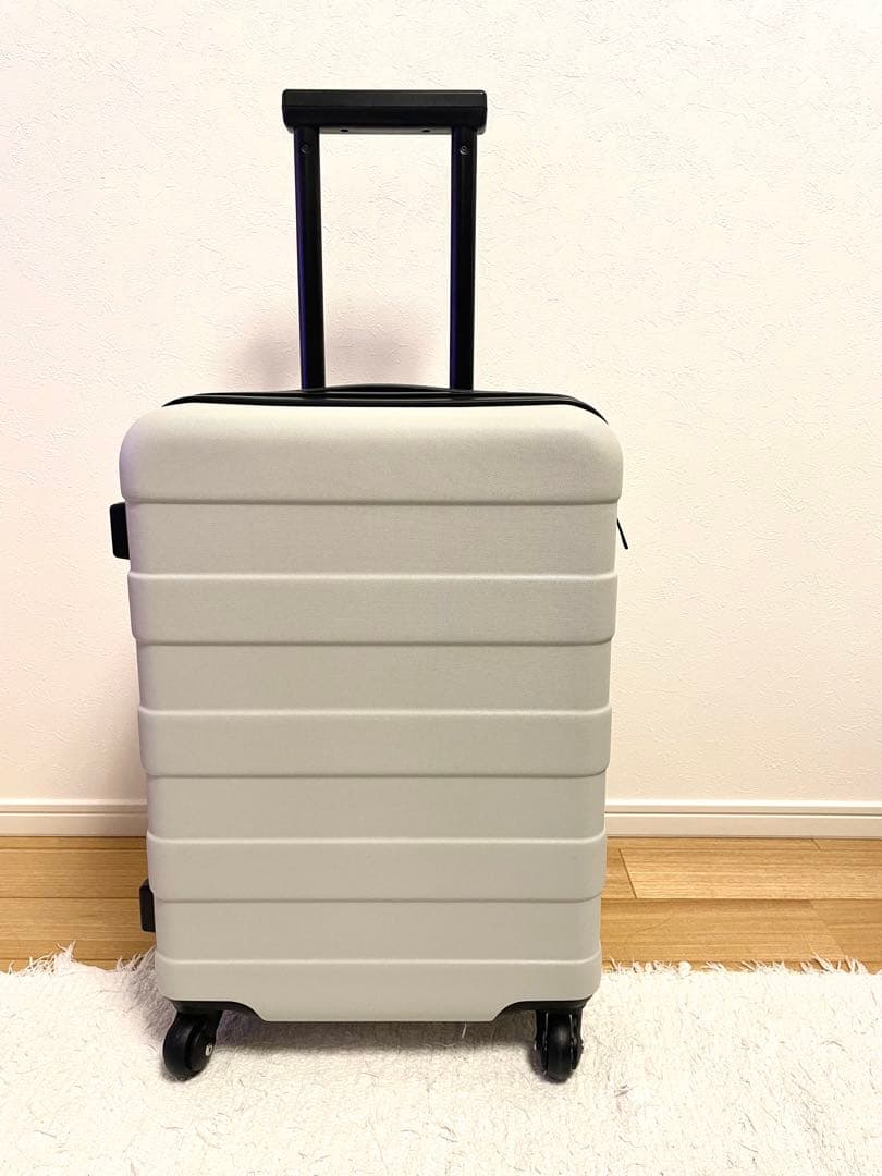 【無印】バーを自由に調節できる　ハードキャリーケース　TSAロック（鍵2本）付き