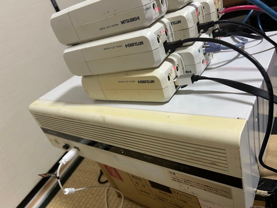 三菱レコーダーNR-3500/カメラNC-3000【モニター/ステー付き】