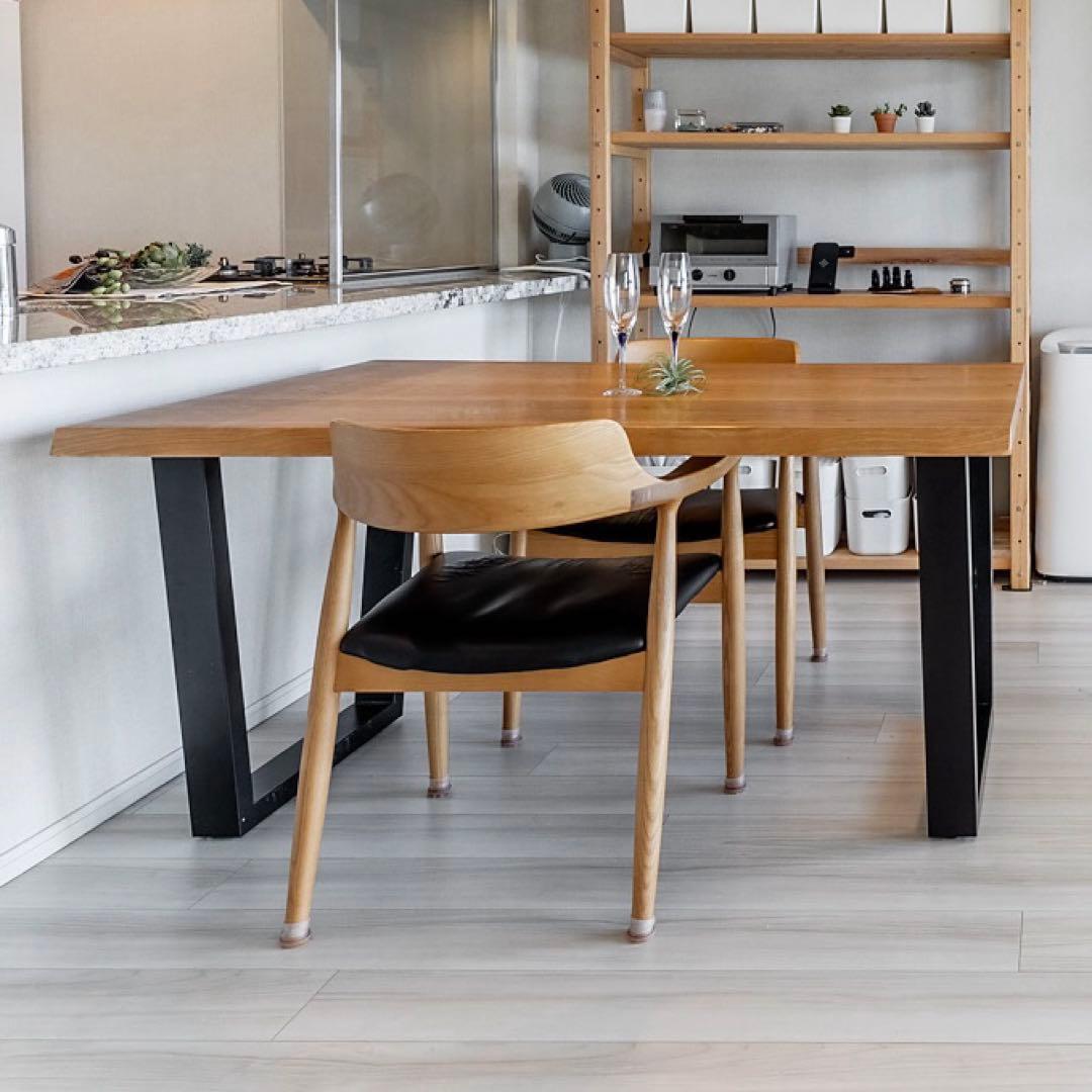 天然木 ダイニングテーブル 140×90×70