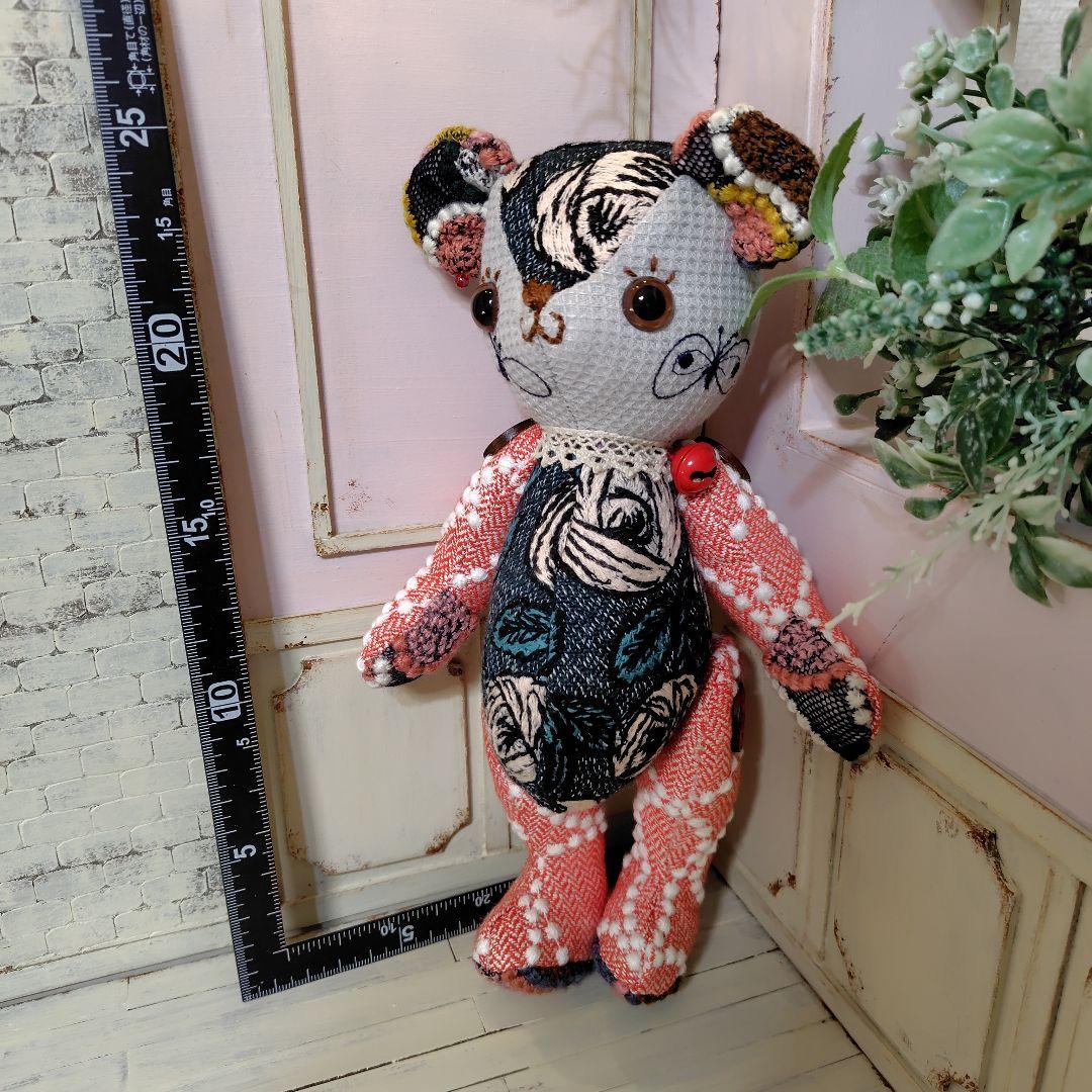 ミナペルホネン＊ハンドメイド＊ぬいぐるみ＊テディベア＊70
