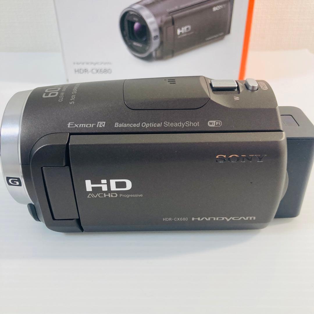 【美品】SONY HDR-CX680 ビデオカメラ 本体