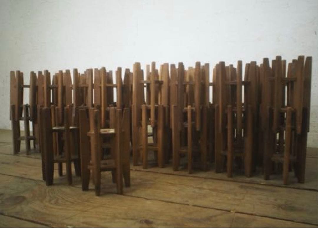 ◆38個珍しい6本脚木製糸巻きレトロ古民具糸車 オブジェインテリア アンティーク