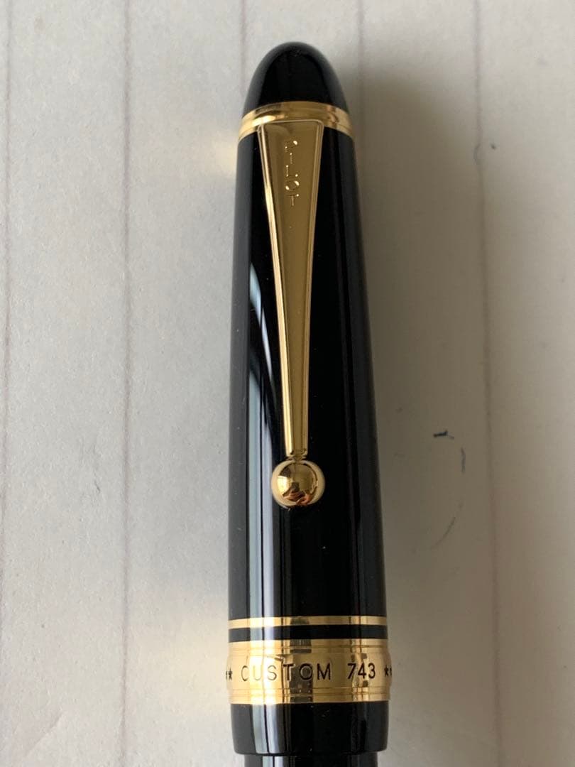 PILOT（パイロット）743 万年筆 14K B