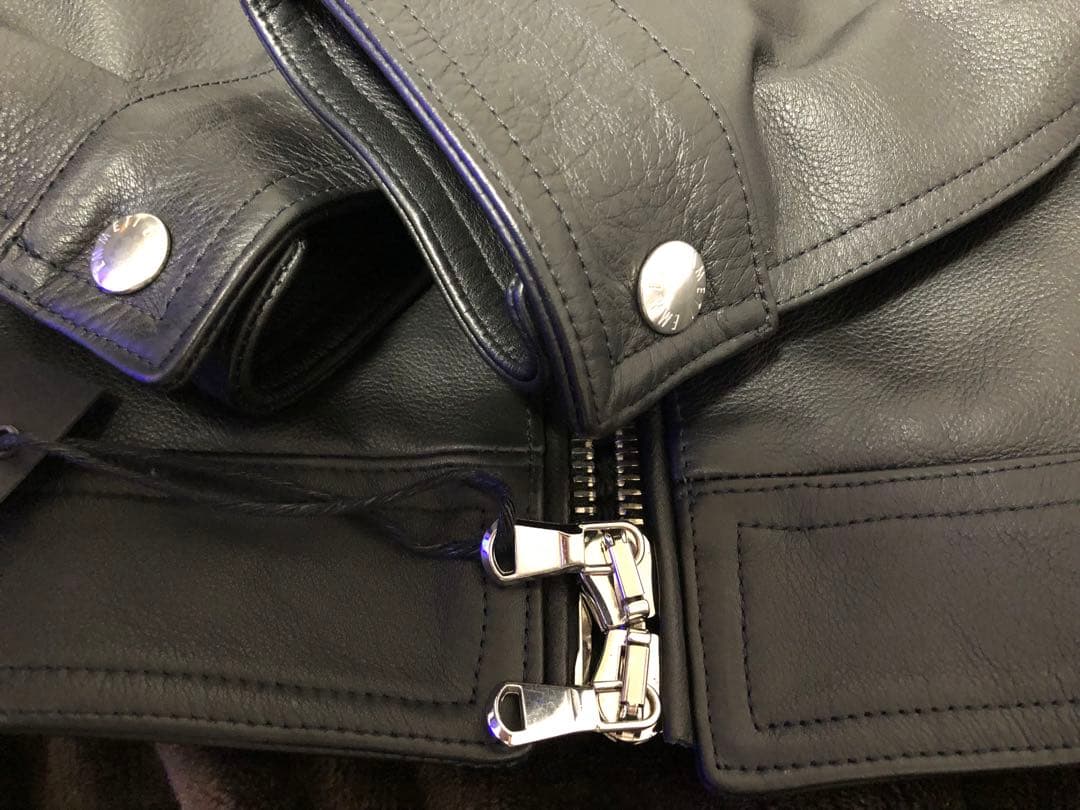 限定　EMMETI レザー シングルライダースジャケット　JURI 50