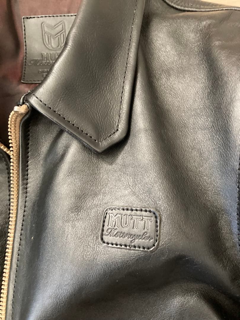 Mutt Motorcycles レザーシングルライダース 36