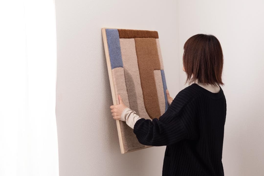 ウォールアート インテリア アートパネル 壁飾り ブルー FAB-014 N01