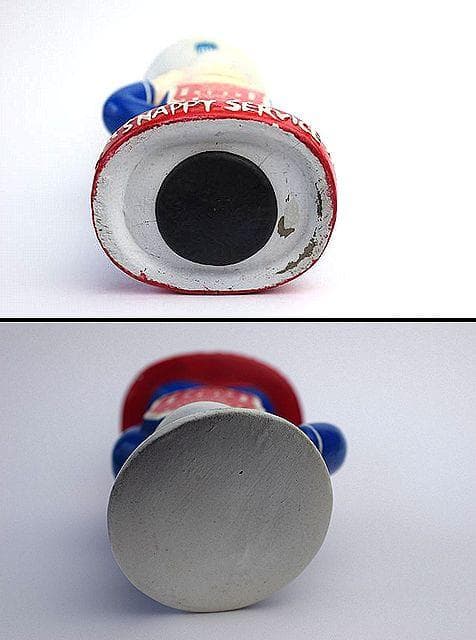 1970’ｓ SNAPPY スナッピー サービス ビンテージ 貯金箱 陶器製