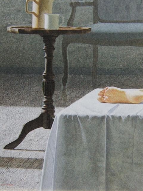 三浦明範、【生贄】、希少な額装用画集画、新品高級額 額装付、状態良好