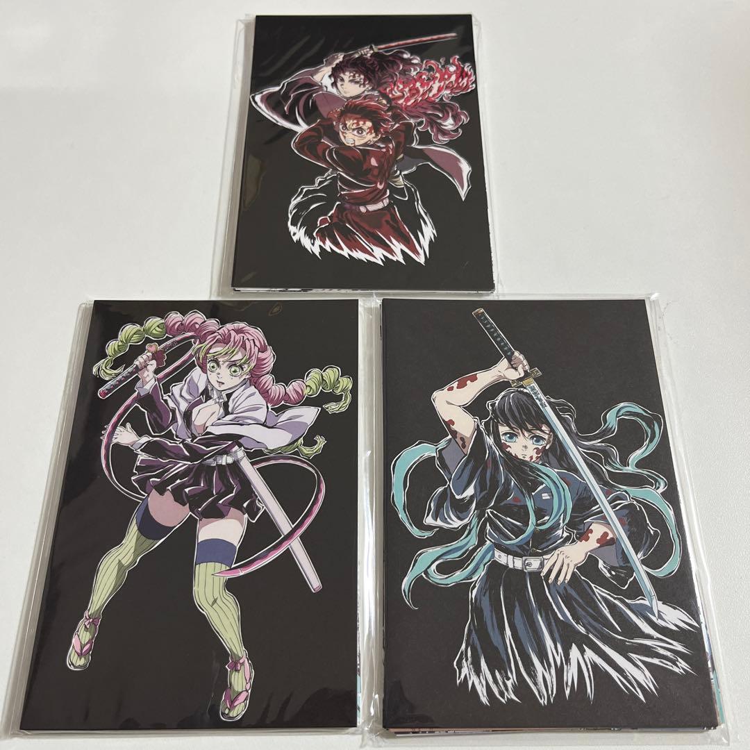 鬼滅の刃 全集中展 幕間画ポストカードセット A B C