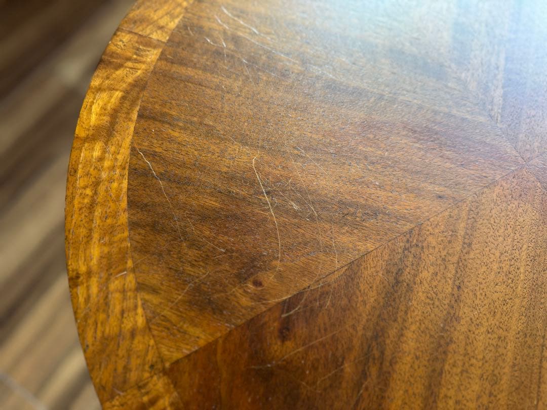 Lane社 アメリカンヴィンテージ コーヒーテーブル 丸1967年製 リペア済み