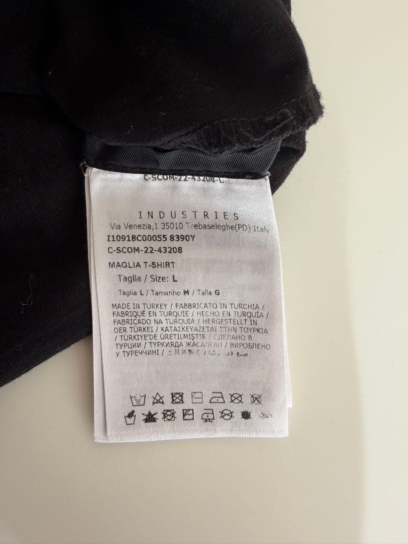 MONCLER ユニットブラック Tシャツ