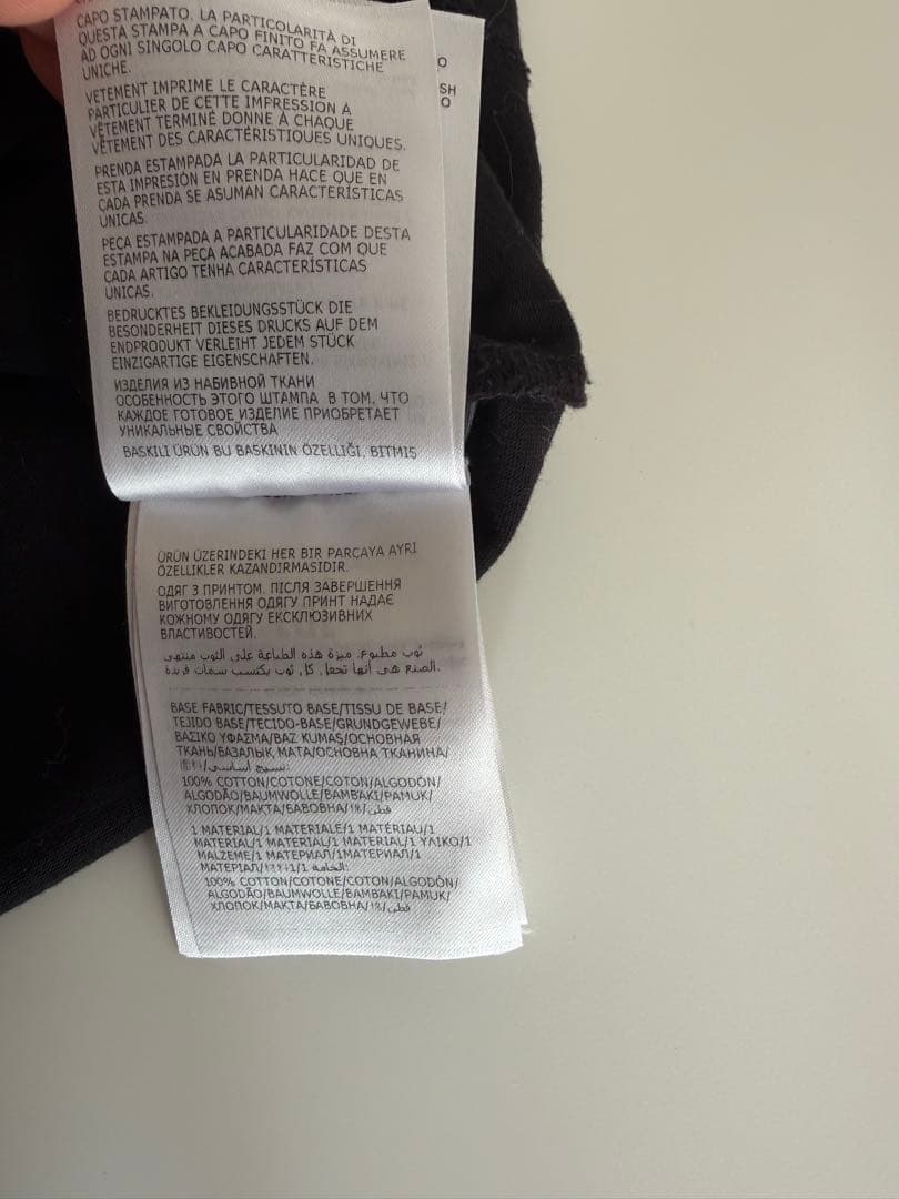 MONCLER ユニットブラック Tシャツ