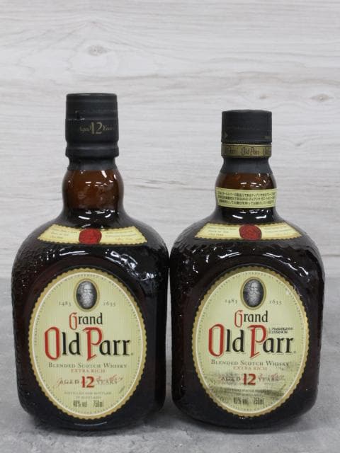 ▲未開栓/古酒 7本セット オールドパー12年Deluxe スコッチウイスキー