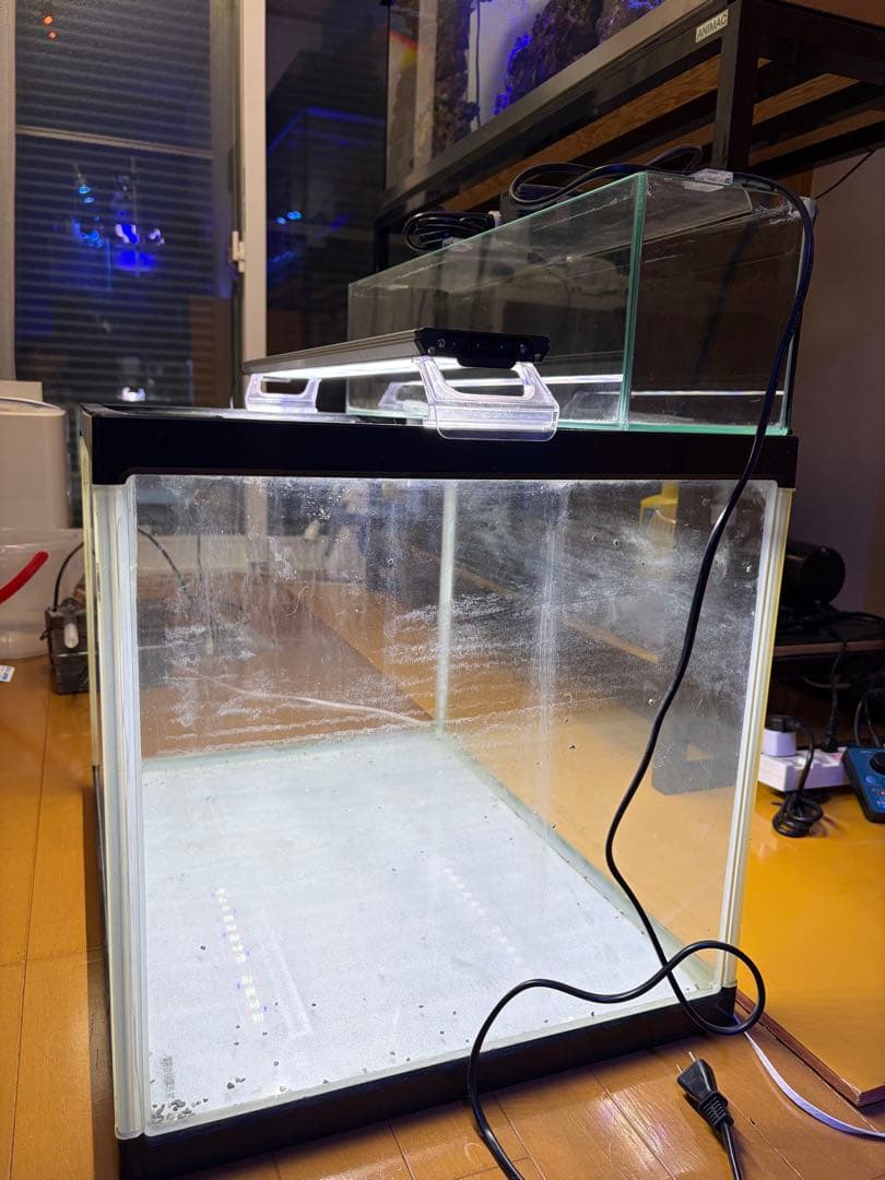 直接引き取り6045ガラス水槽 リフジウム水槽 その他おまけ付き