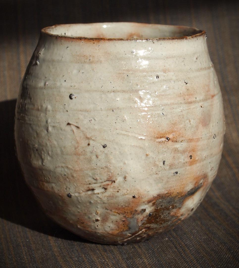 人気作家★辻村塊【師＆父：辻村史朗】★粉引丸カップA