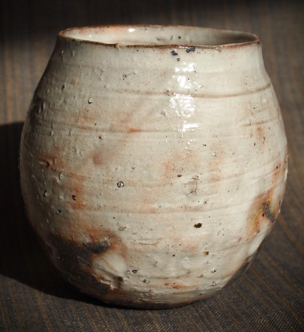 人気作家★辻村塊【師＆父：辻村史朗】★粉引丸カップA