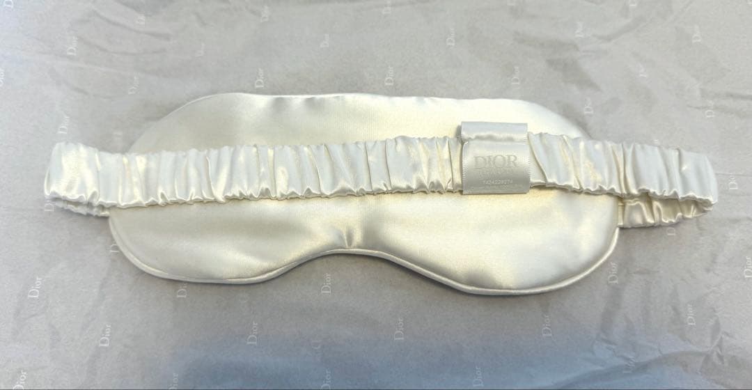 Dior ディオール ノベルティ バニティ アイマスク シュシュ コットンケース