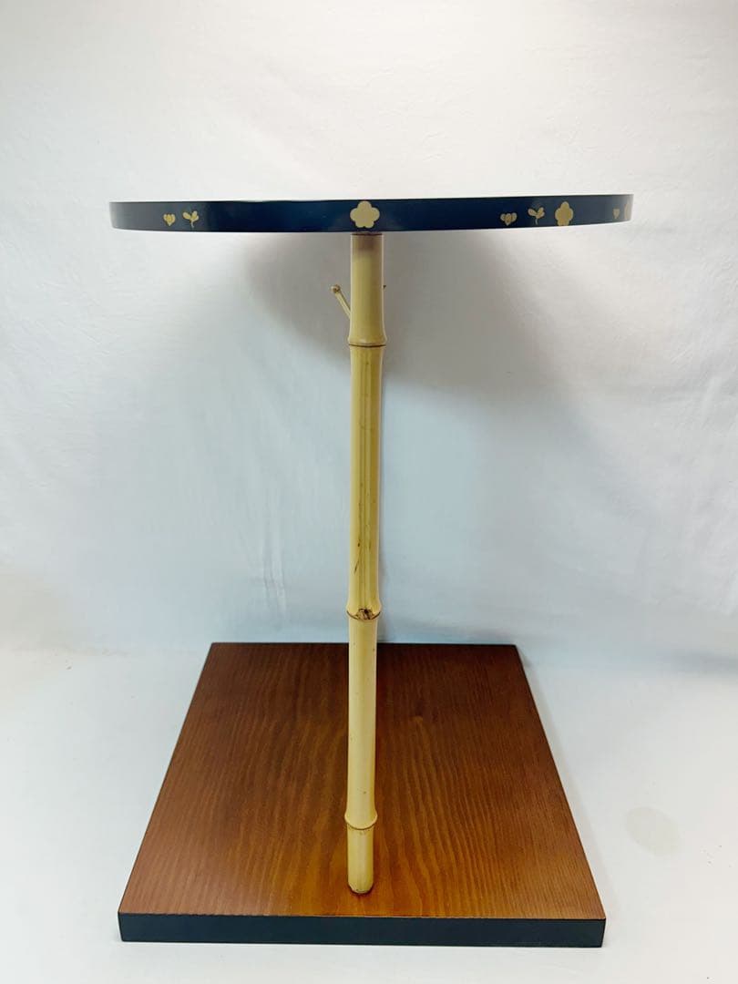 未使用 茶道具 三友棚 三千家好み 梅蒔絵 組み立式 元箱