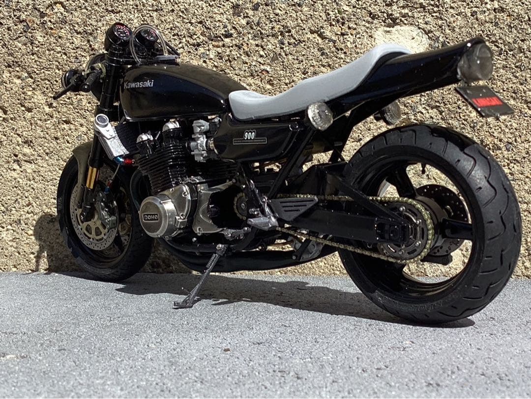 バイクプラモデル　族車　アオシマ1/12 Z1(ジャンク品)