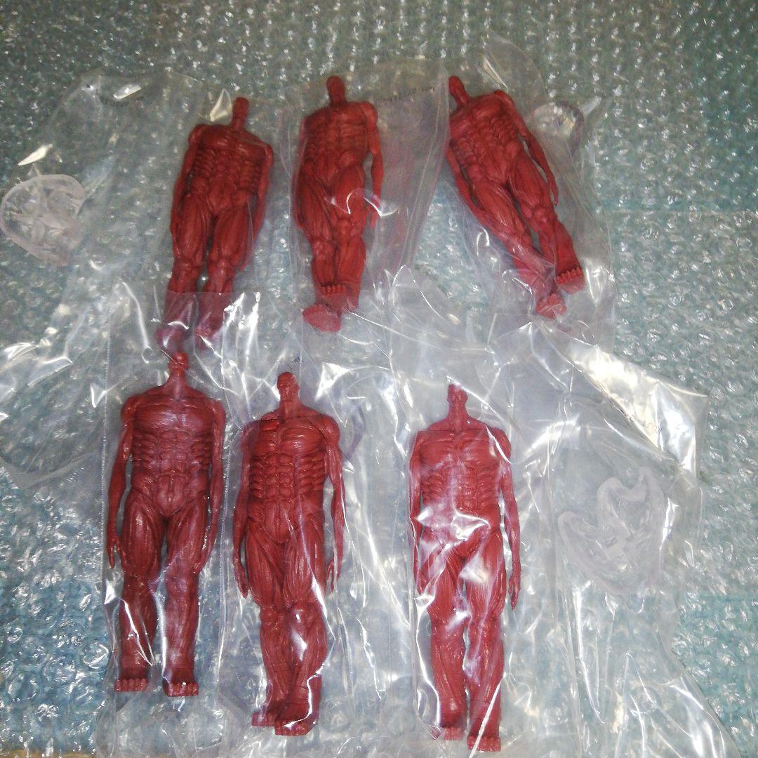 進撃の巨人　一番くじ　I賞　地鳴らしフィギュア　全6種コンプリートセット