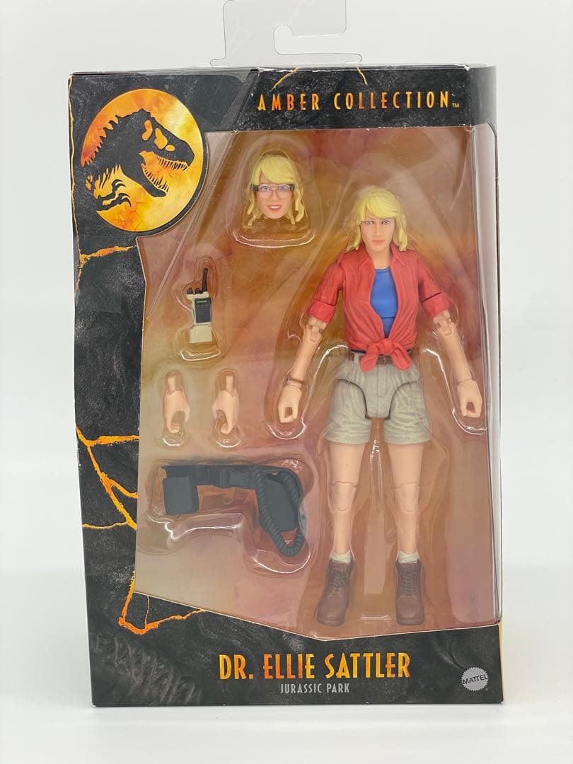 ジュラシックパーク Amber Collection フィギュア 3体セット