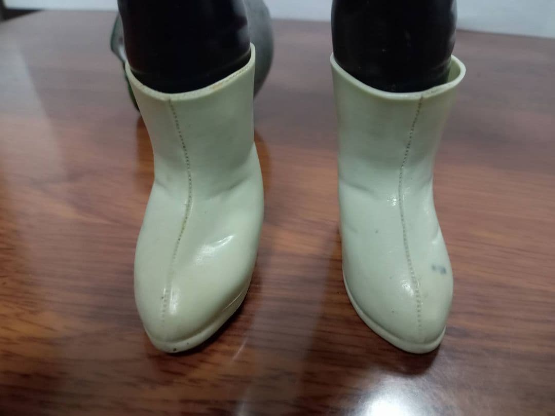 【美品完品】旧バンダイ　仮面ライダー　1号　面取れ　マスク取れ　ソフビ