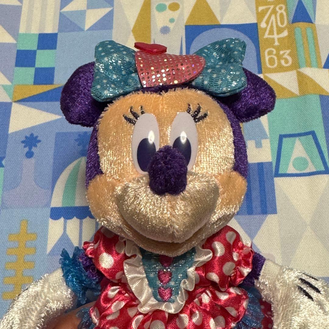 東京ディズニーランド　ミニーのファンダーランド　ミッキーミニー　ぬいぐるみバッジ