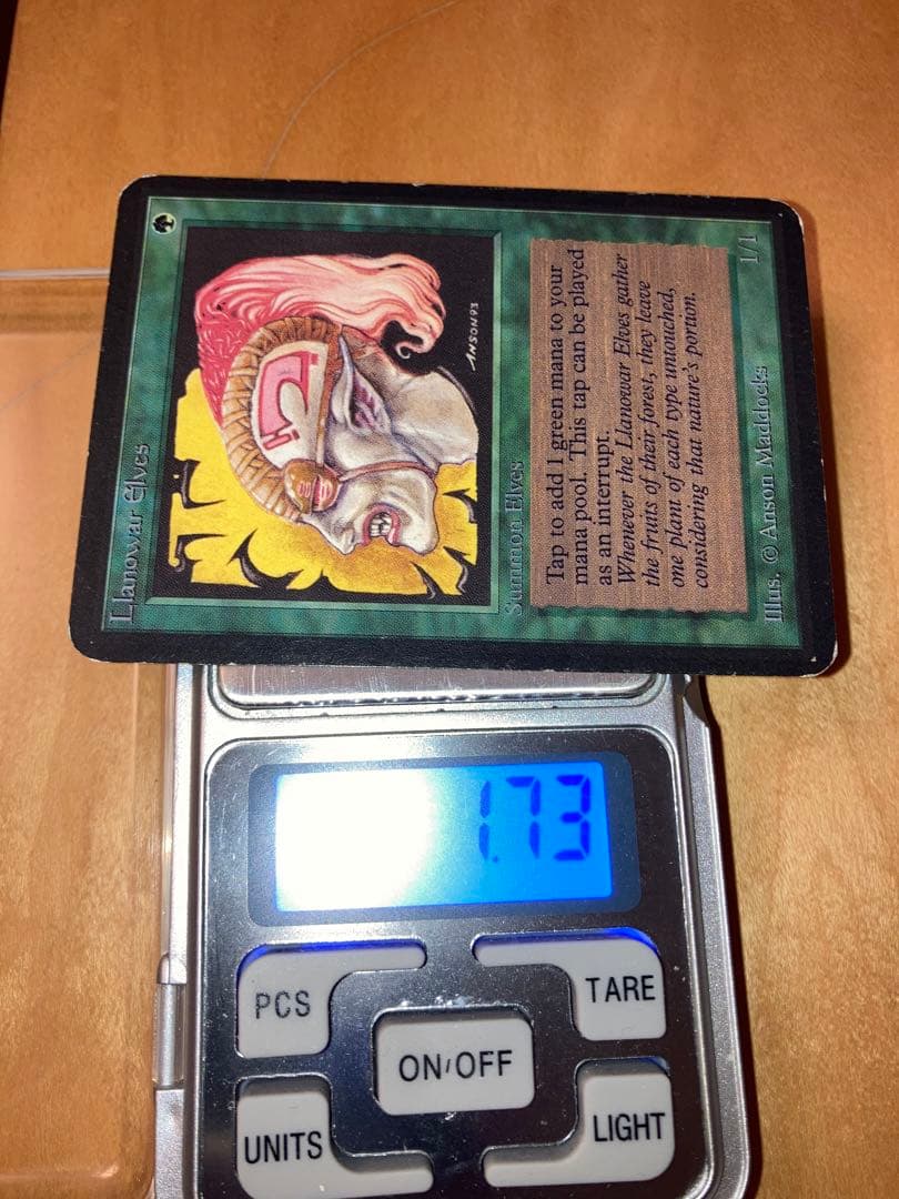 LEA α ラノワールのエルフ　英1枚　アルファ　MTG 初版