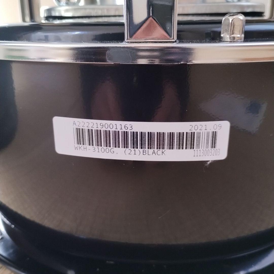 PASECO 石油ストーブ 灯油 WKH-3100G　黒