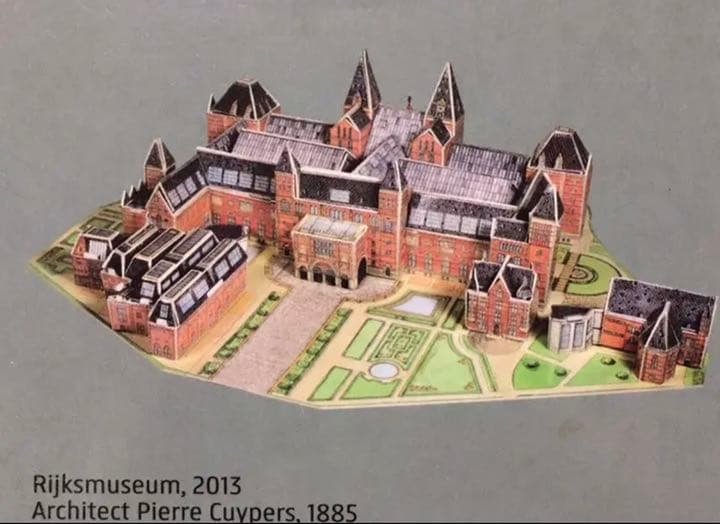 アムステルダム国立美術館 3Dモニュメント オランダ