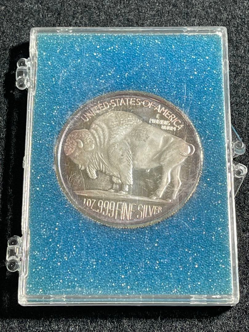 バッファロー銀貨 1オンス .999ファインシルバー 2002年