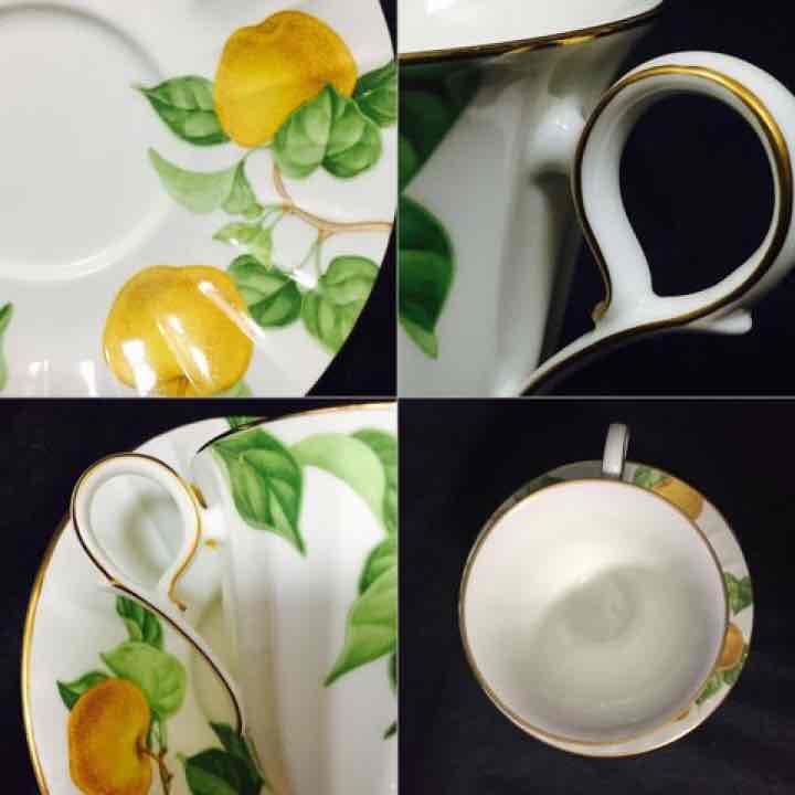 未使用1984限定品オールドノリタケナシカップ＆ソーサー1客