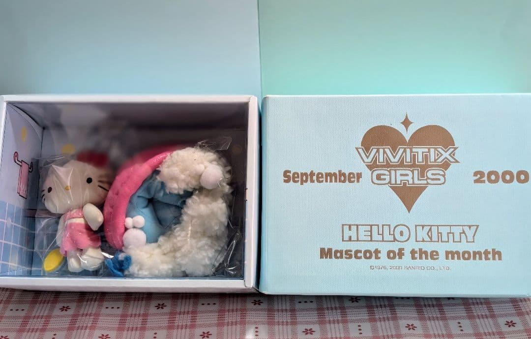 ハローキティ　ぬいぐるみ　マンスリーマスコット　VIVITIX 　５体　未開封
