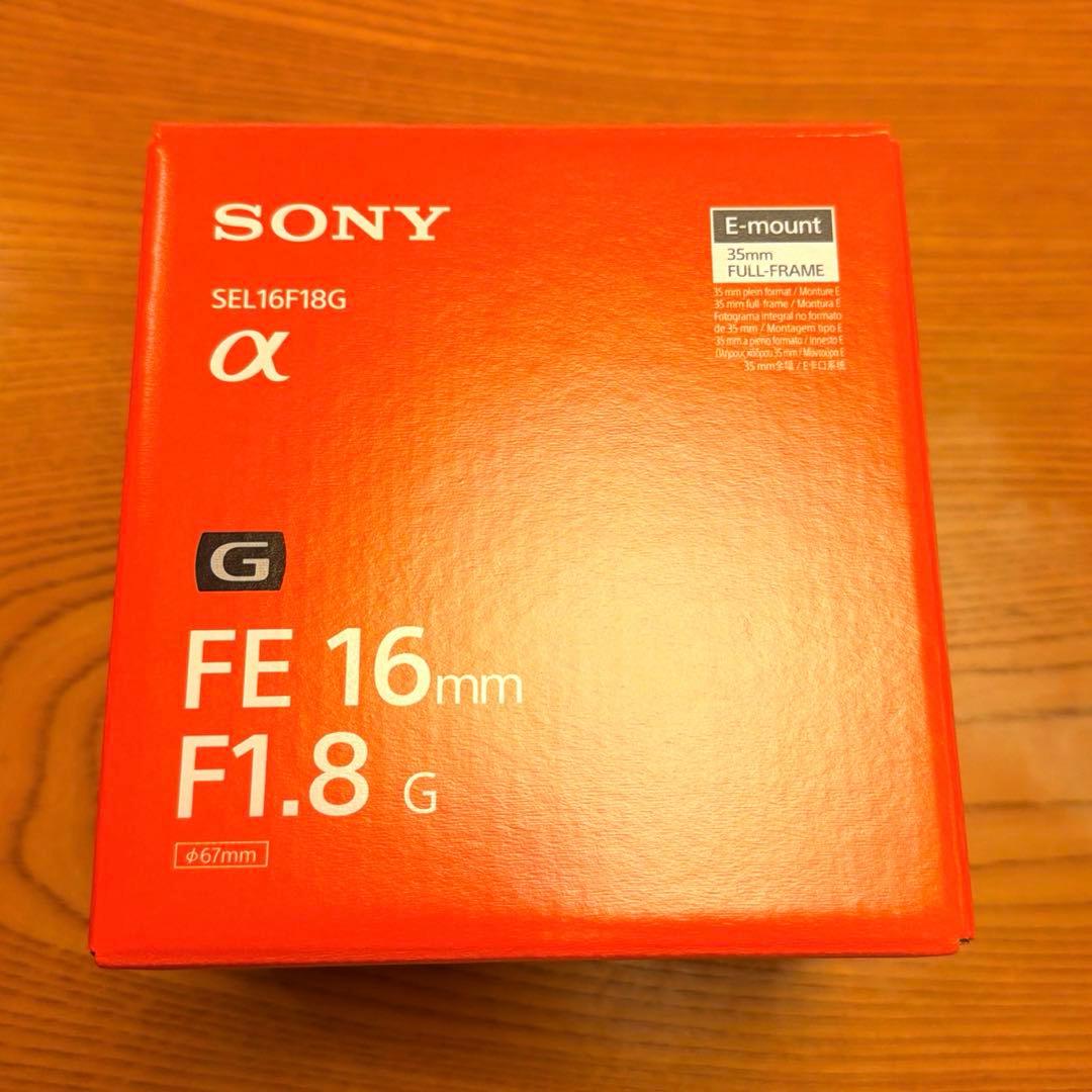 SONY FE 16mm F1.8 SEL16F18G 新品