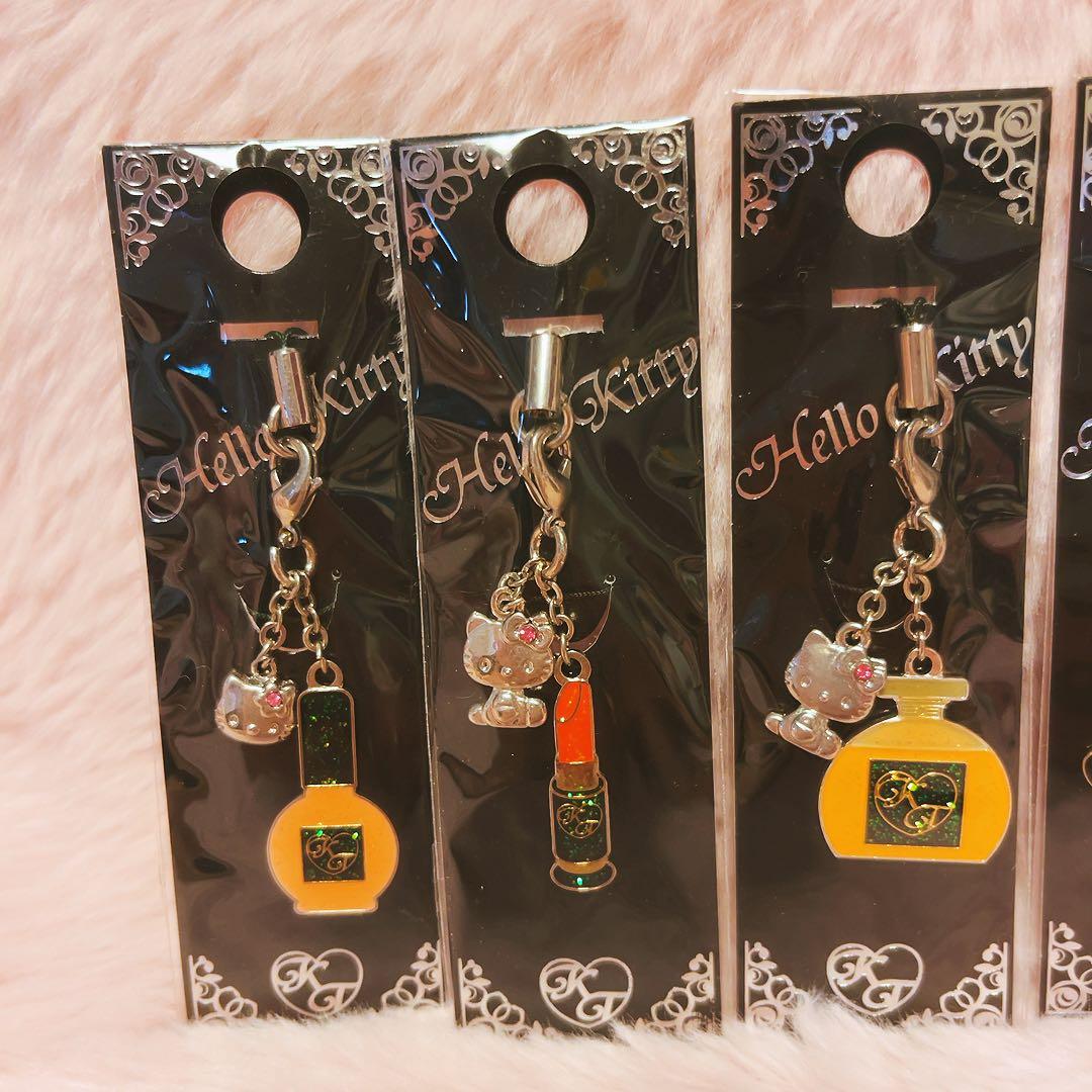 希少レア　ハローキティ　ストラップ　コスメ　2005 サンリオ　平成レトロ