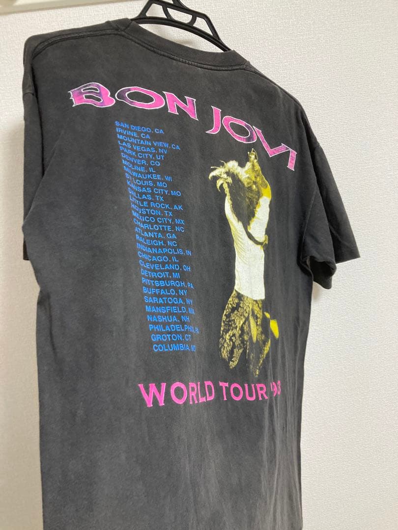 雰囲気◎1993 BON JOVI Keep The Faith Tシャツ L