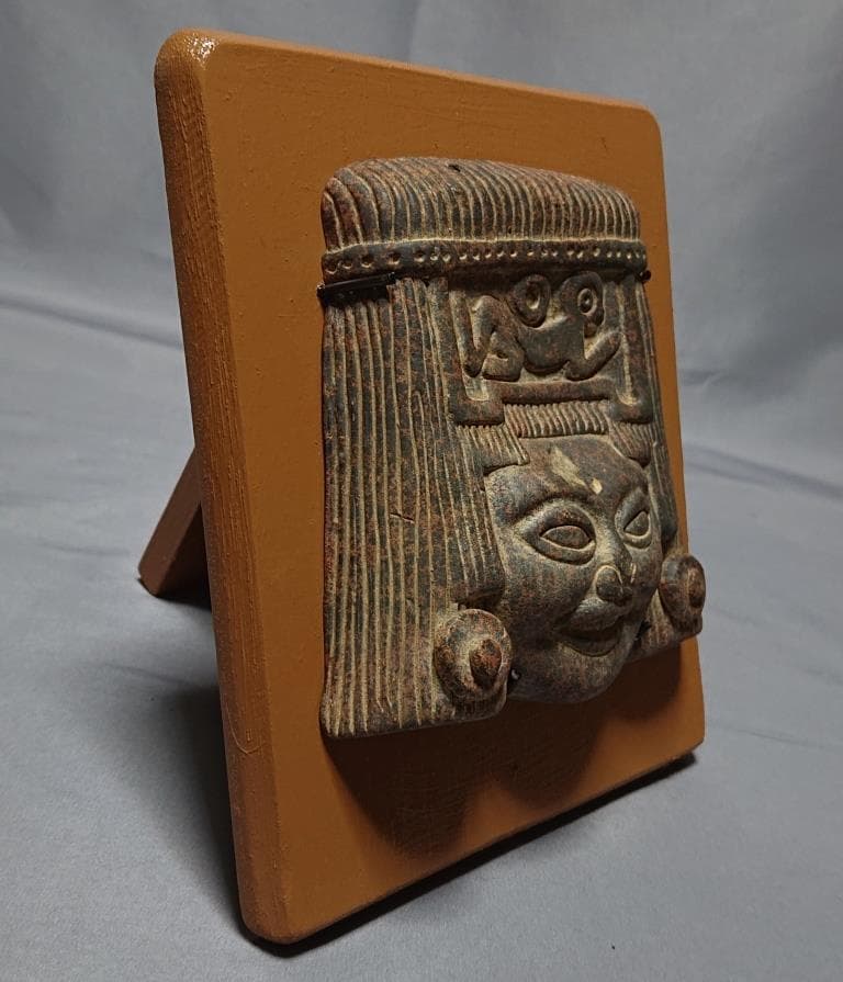 コレクター収集品　メキシコ　トトナカ文化　マスク　（B）