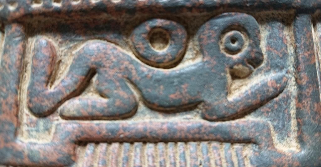 コレクター収集品　メキシコ　トトナカ文化　マスク　（B）