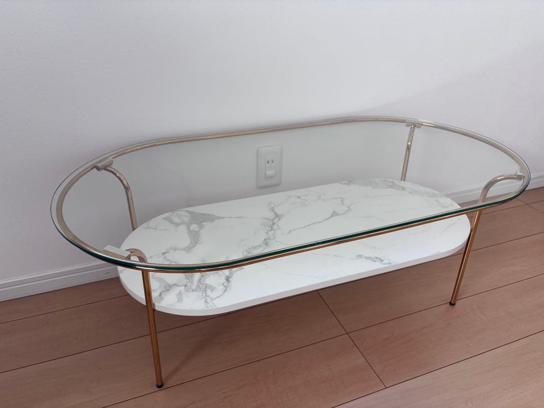 【引き取り限定】フランフランFrancfranc レガート コーヒーテーブル L